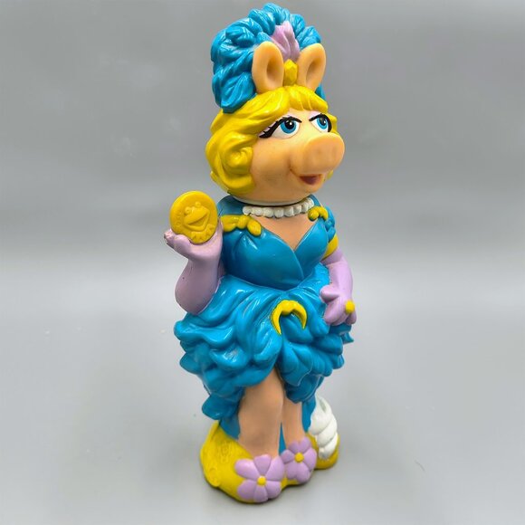 Muppets Miss Piggy Hula Bula Banana Bubble Bath Soakie Calgon Treasure Island - Picture 5 of 8